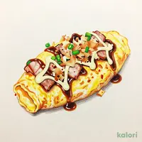 Pork and Egg Omelet