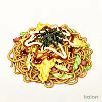 Omelet-Wrapped Fried Noodles