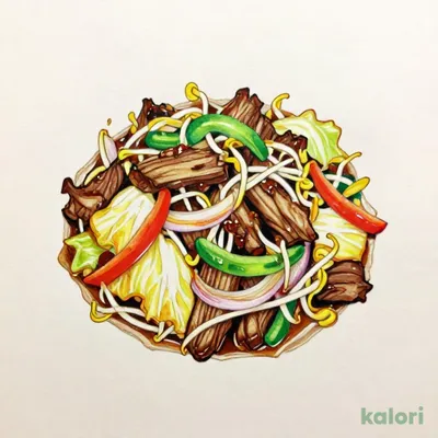 Stir-fried Jingisukan (Mutton)