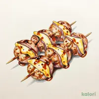 Premium Beef Tongue Tsukune (Chicken Meatball) with Cheese