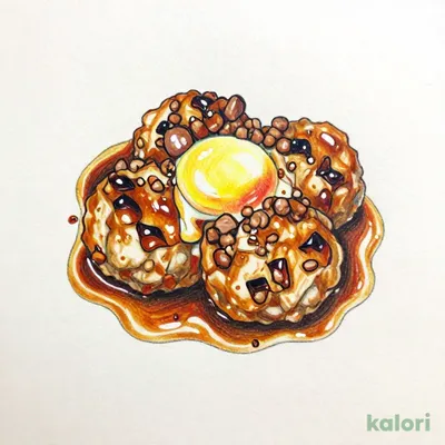 Premium Beef Tongue Tsukune (Chicken Meatball) with Egg Yolk