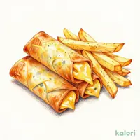 三沢チーズロールとポテトフライ