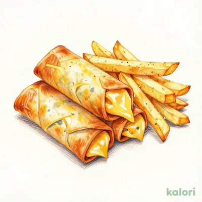 Misawa Cheese Roll and French Fries