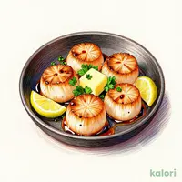 帆立バター鉄板ステーキ
