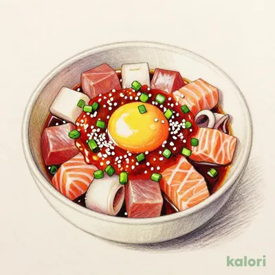 Seafood Yukhoe (Spicy Raw Seafood Salad)