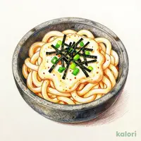 石焼明太子クリームうどん