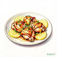 若鶏の旨塩レモン陶板焼