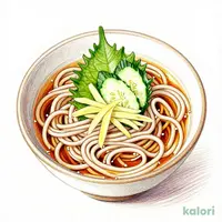 薬味たっぷり冷や汁そうめん