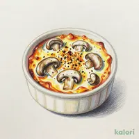 きのこチーズのプチグラタン