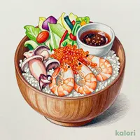 いか海老明太おひつサラダセット