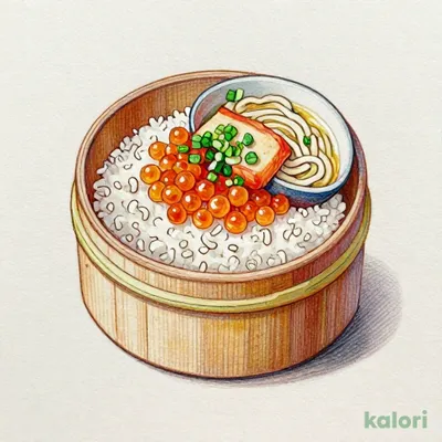 いくらおひつミニ麺セット