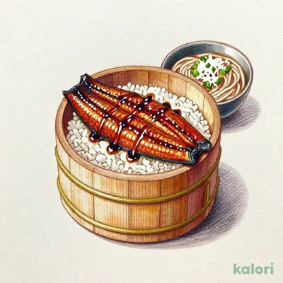 うなぎおひつミニ麺セット