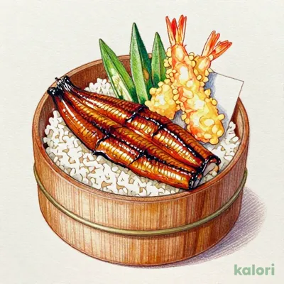 うなぎおひつ天ぷらセット