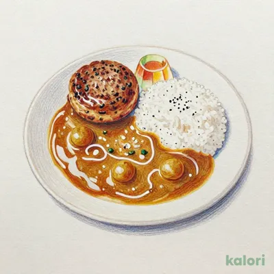 Kids' Hamburger Steak Curry