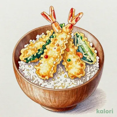 Mixed Tempura Ohitsu Rice Bowl (A La Carte)