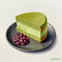 ひんやり抹茶ケーキ