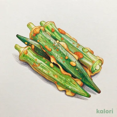 オクラの天ぷら