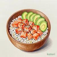 Salmon & Avocado Rice Bowl (A La Carte)