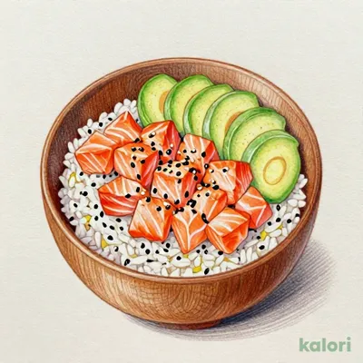 サーモンアボカドおひつごはん（単品）