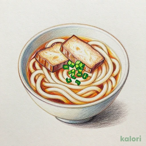 ミニ温うどん（そば）セット 140kcal｜カロリー・栄養成分 | 四六時中