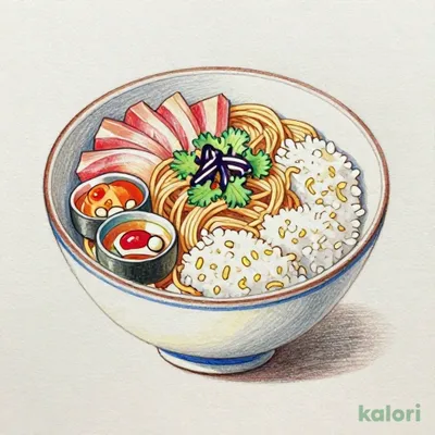 四六彩りおひつミニ麺セット