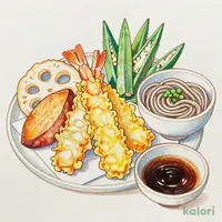 Tempura Zaru Soba (or Udon) Set Meal