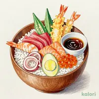 極み!四六彩りおひつ天ぷらセット