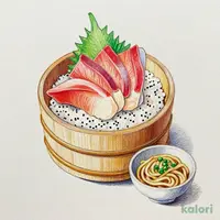 海鮮にぎわいおひつミニ麺セット
