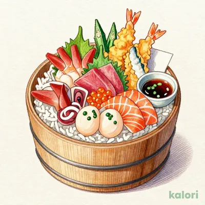海鮮にぎわいおひつ天ぷらセット