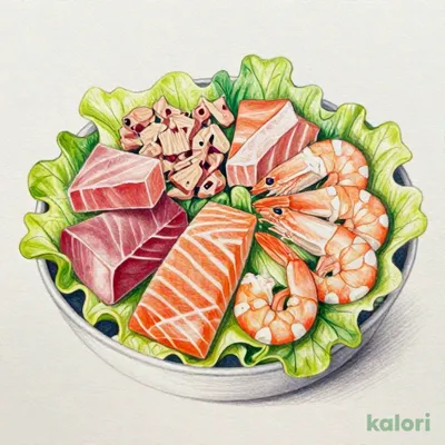 海鮮サラダ