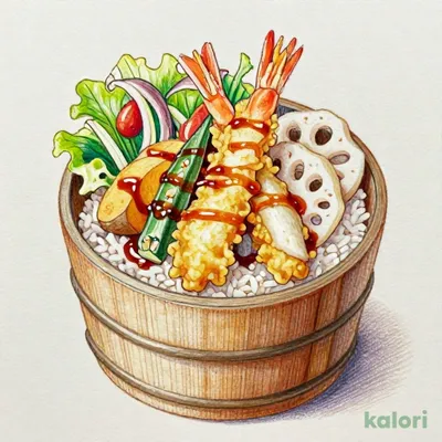 海鮮天ぷらおひつサラダセット
