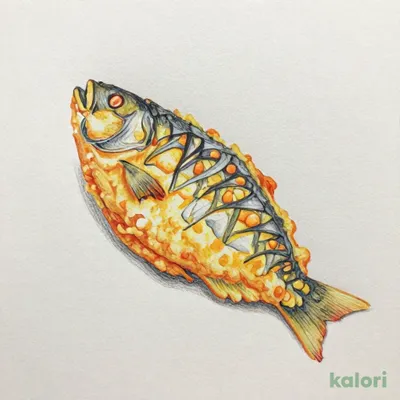 白身魚の天ぷら