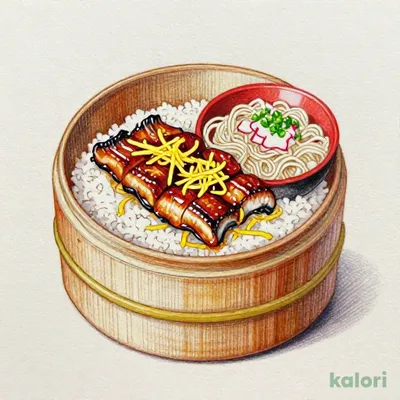 Conger Eel Ohitsu Rice Bowl & Mini Noodle Set