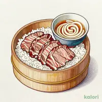 薄切り牛カルビおひつミニ麺セット