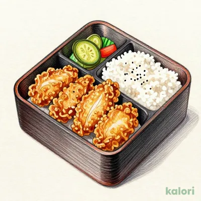 鶏の唐揚げ弁当