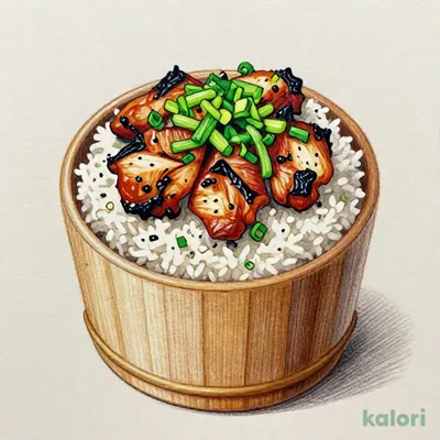 鶏の炭火焼きおひつごはん（単品）