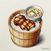 鶏の炭火焼きおひつミニ麺セット