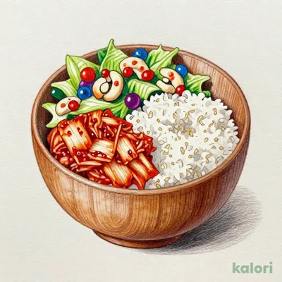 豚キムチおひつサラダセット
