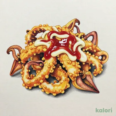 てんこ盛り!いかのワイルドミックス唐揚げ