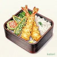 天ぷら弁当 あおさ塩(醤油風)付