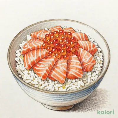 サーモンいくら（満足盛り）