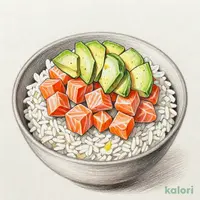 サーモンアボカド（満足盛り）