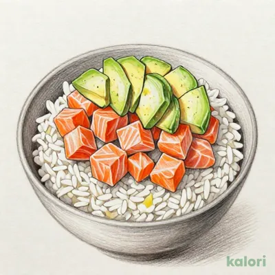 サーモンアボカド（満足盛り）