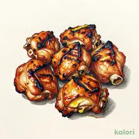 鶏の炭火焼き