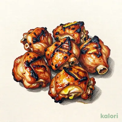 鶏の炭火焼き