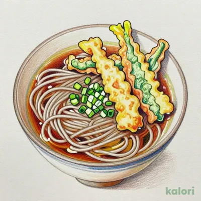 かき揚げそば