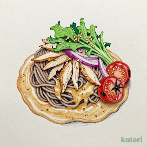 ごまを味わい尽くす 冷しごまだれそば 530kcal — What's in It