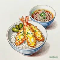天とじ丼セット