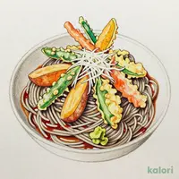 野菜天おろしそば