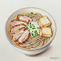 Duck and Small Fish Soba